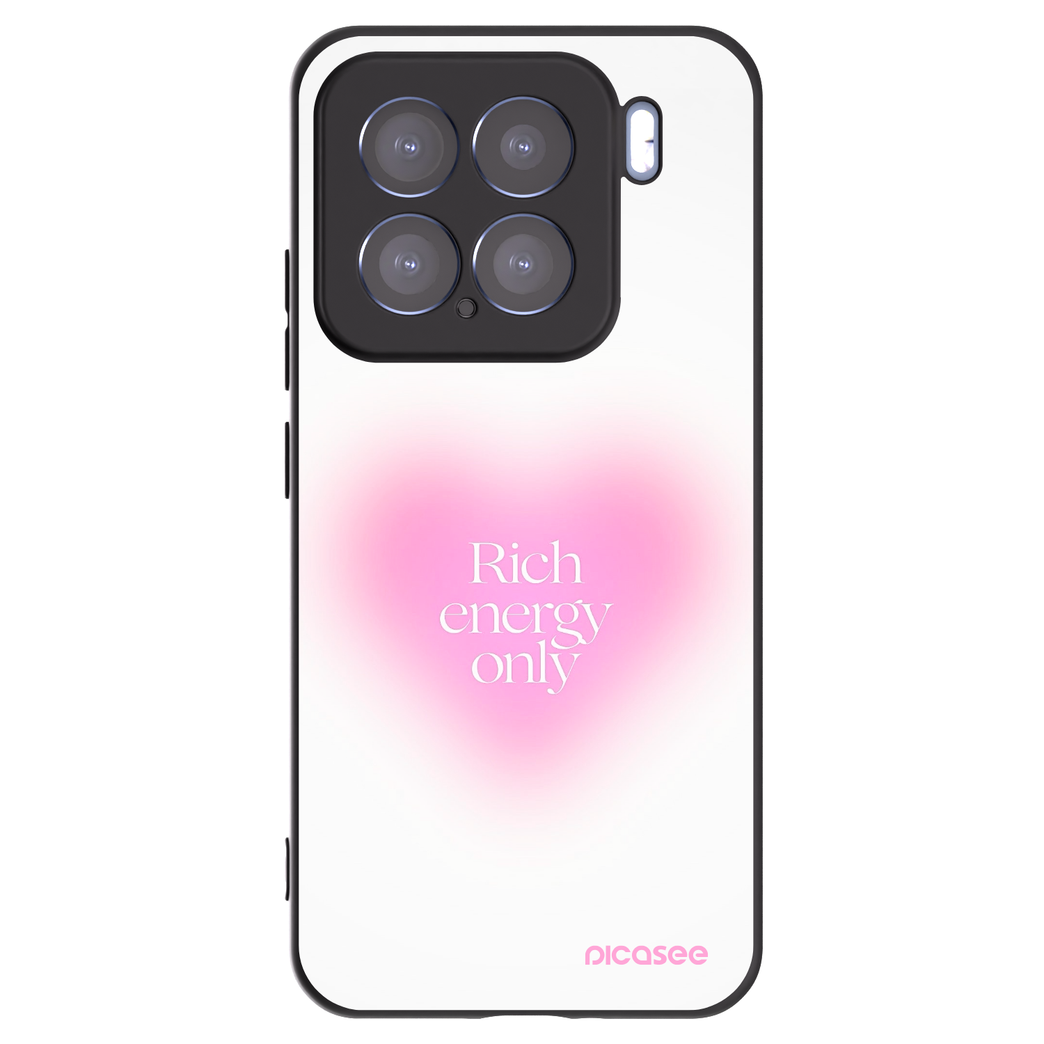 Silikónový čierny obal pre Xiaomi 15 - Rich Energy