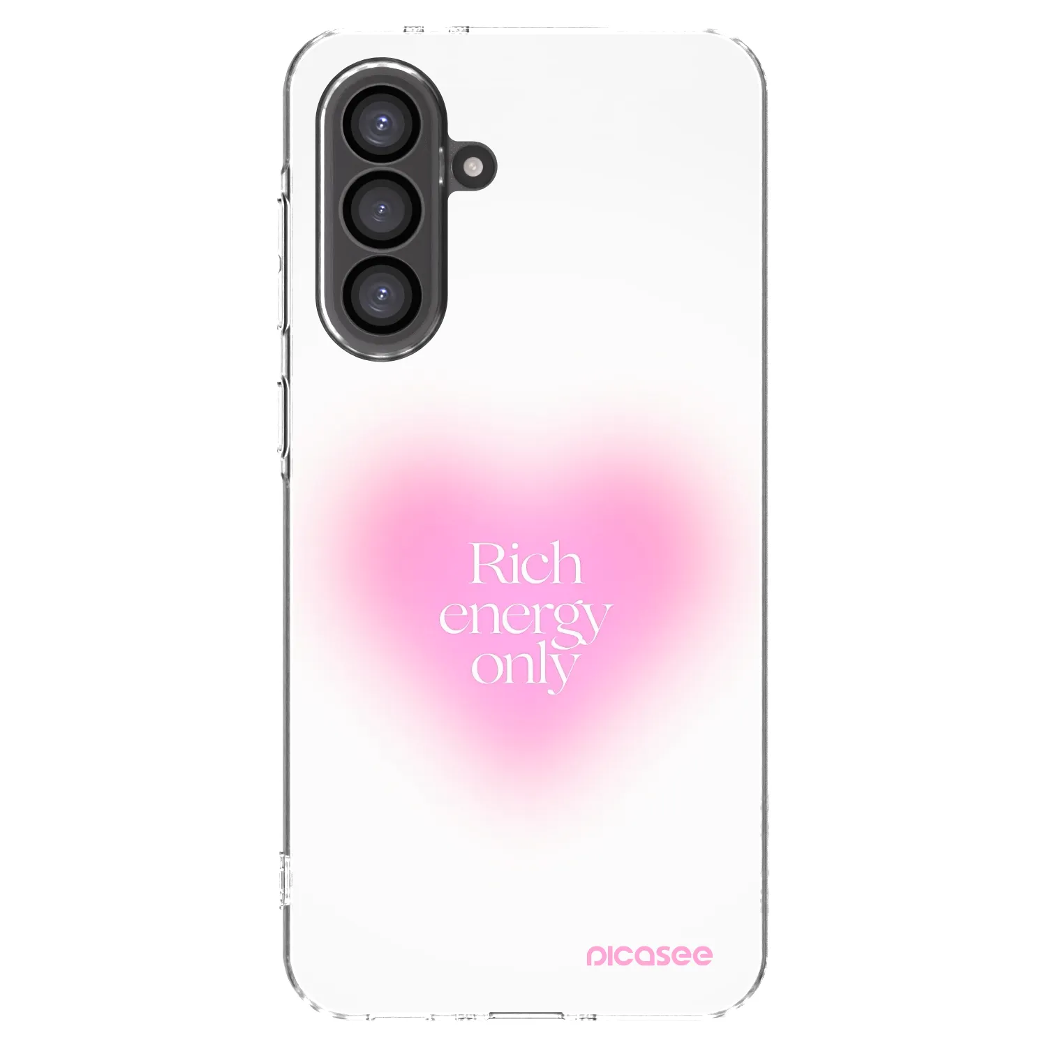 Picasee silikónový prehľadný obal pre Samsung Galaxy A56 5G A566B - Rich Energy