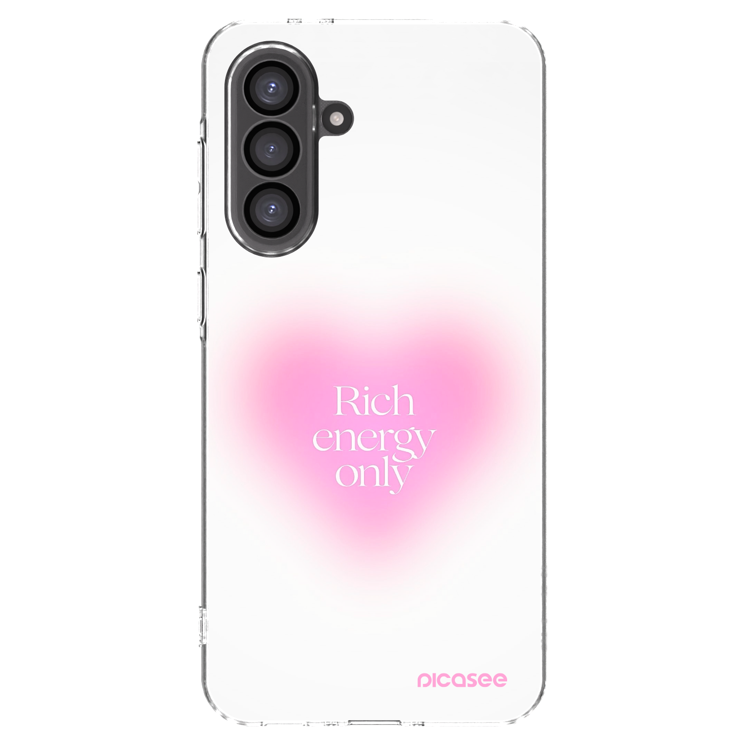 Picasee silikónový prehľadný obal pre Samsung Galaxy A36 5G - Rich Energy