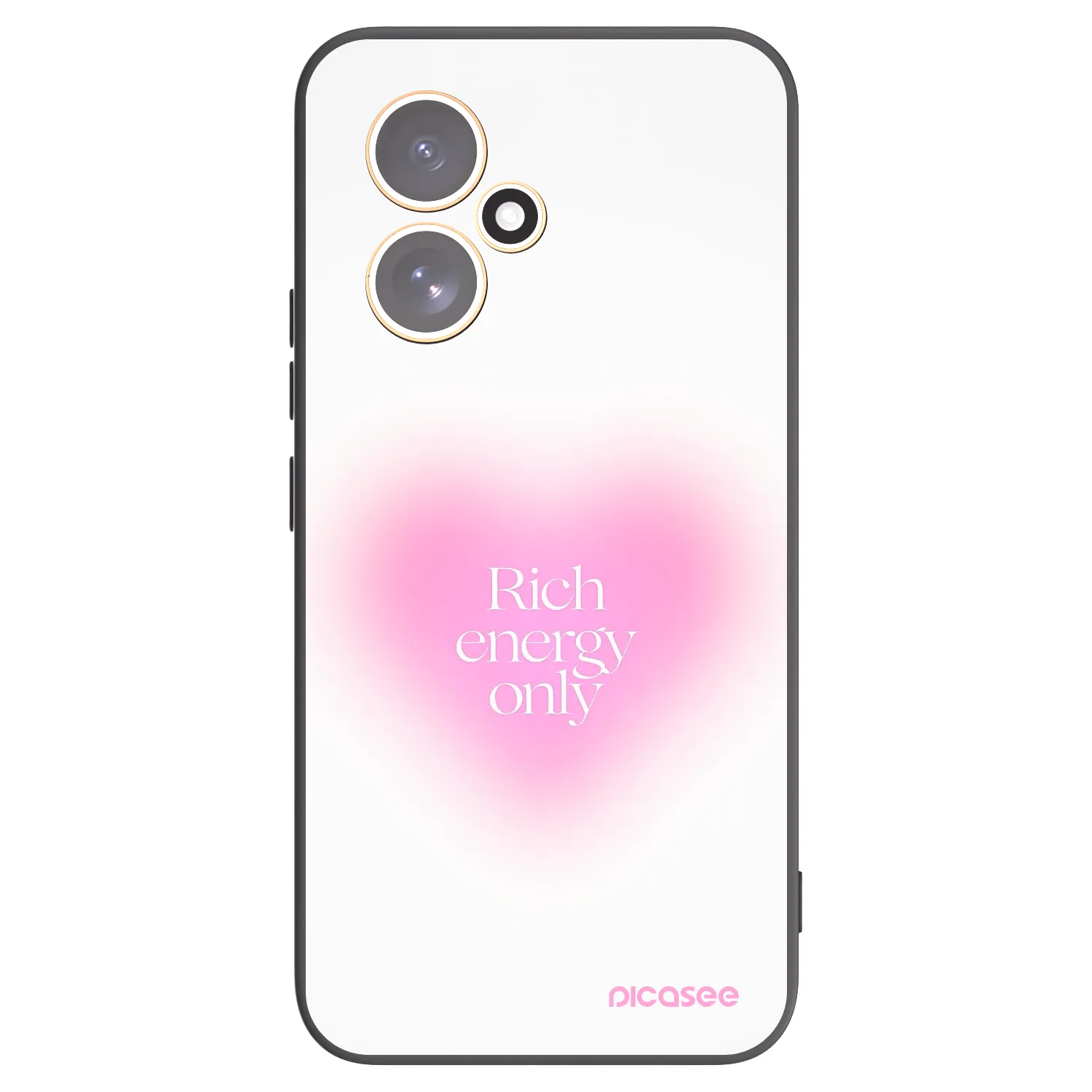 Picasee silikónový čierny obal pre Honor 400 5G - Rich Energy
