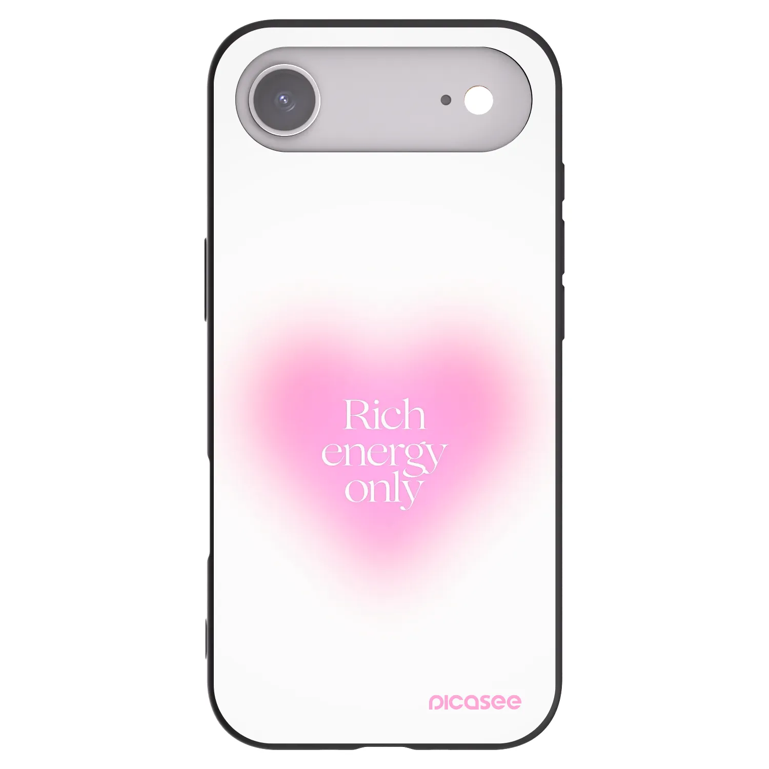 Picasee silikónový čierny obal pre Apple iPhone Air - Rich Energy