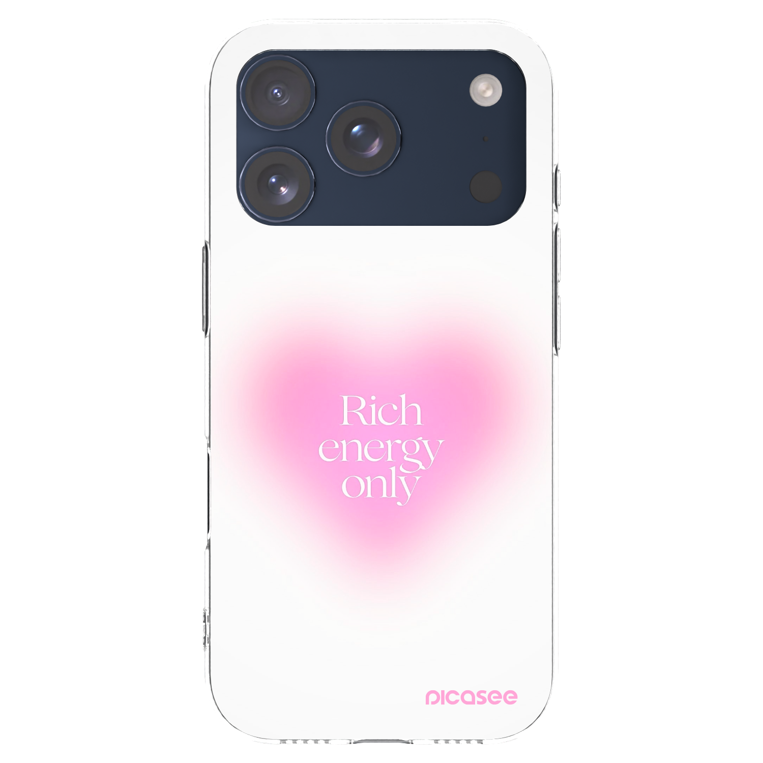 Silikónový prehľadný obal pre Apple iPhone 17 Pro - Rich Energy