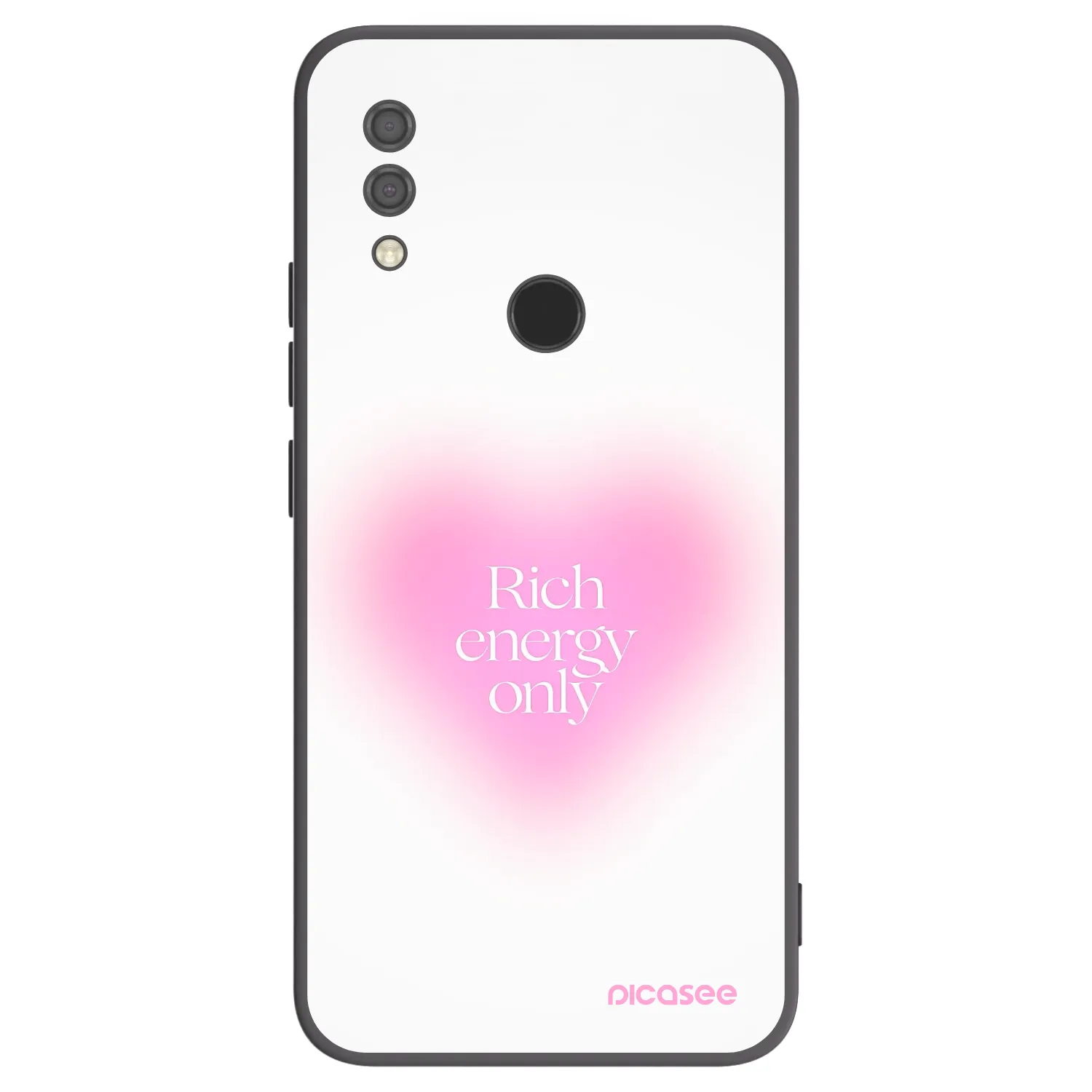 Picasee silikónový čierny obal pre Xiaomi Redmi 7 - Rich Energy