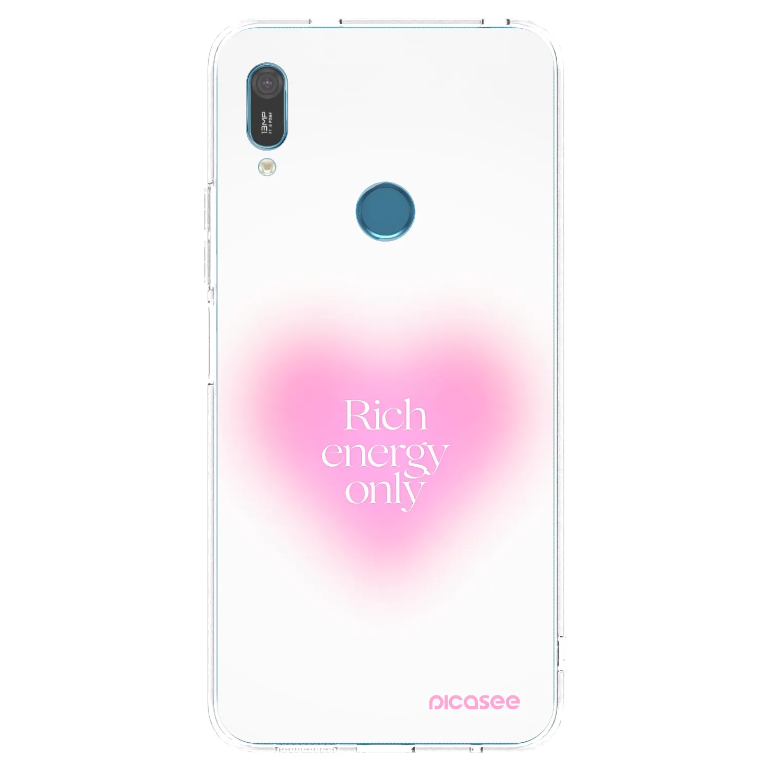 Picasee silikónový prehľadný obal pre Huawei Y6 2019 - Rich Energy