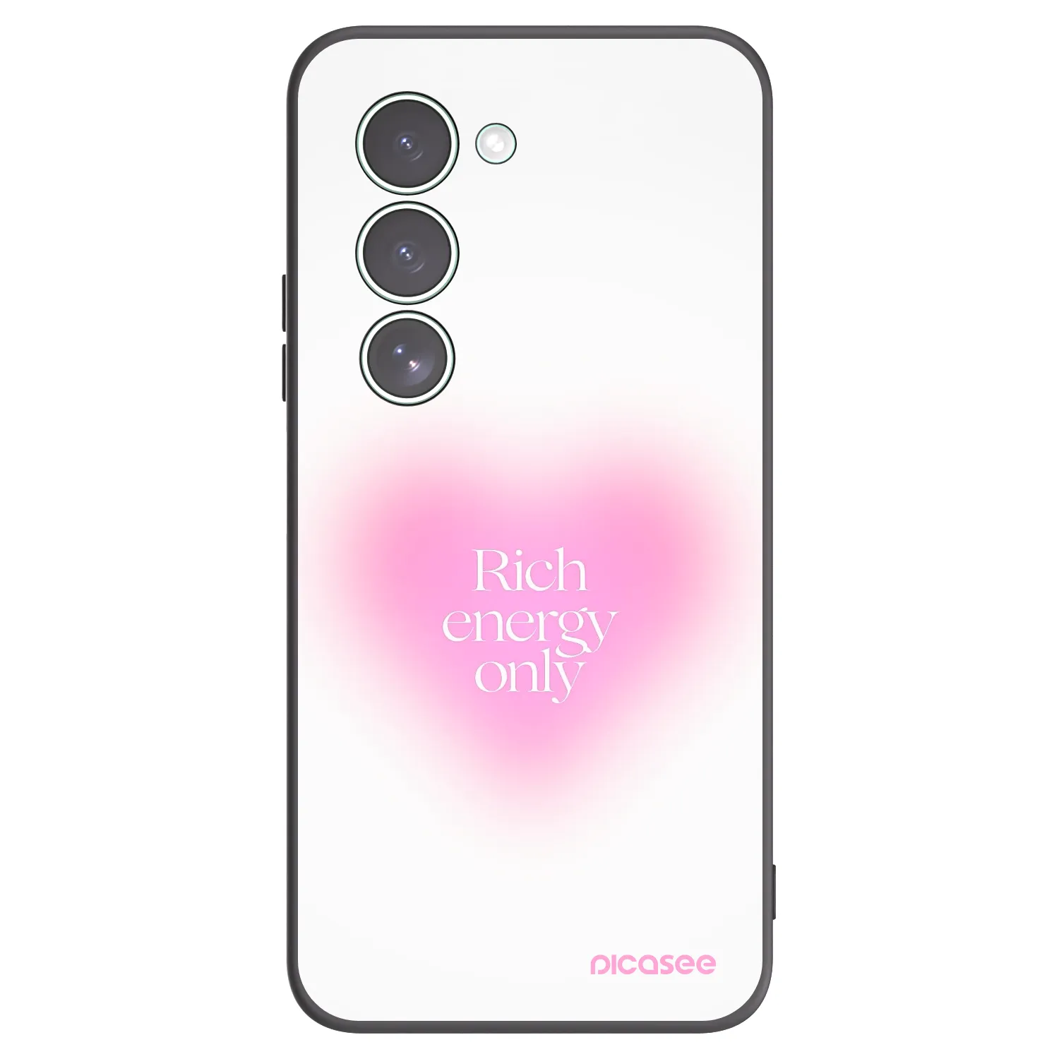 Silikónový čierny obal pre Xiaomi Redmi 15 5G - Rich Energy