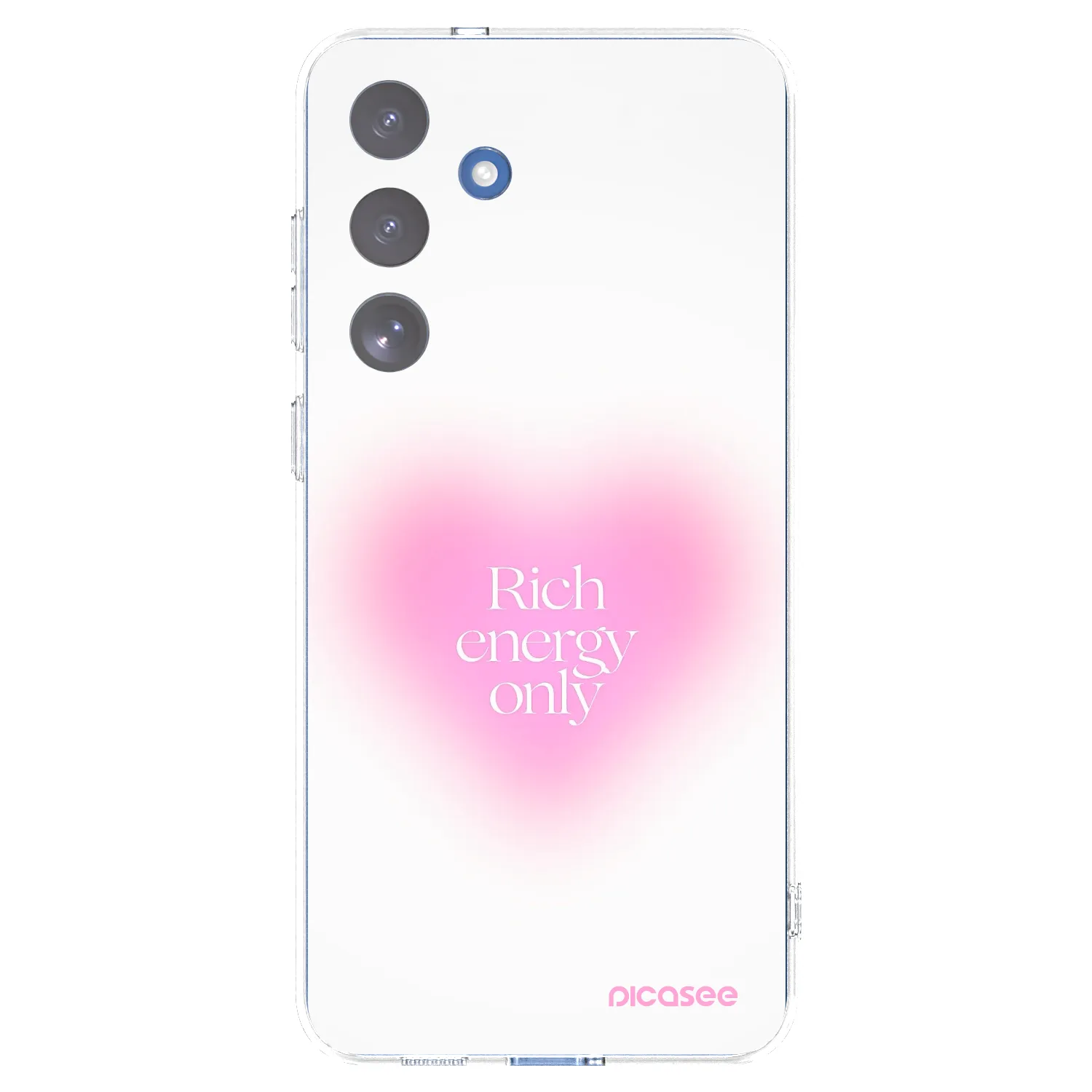 Picasee silikónový prehľadný obal pre Samsung Galaxy S25 FE 5G - Rich Energy