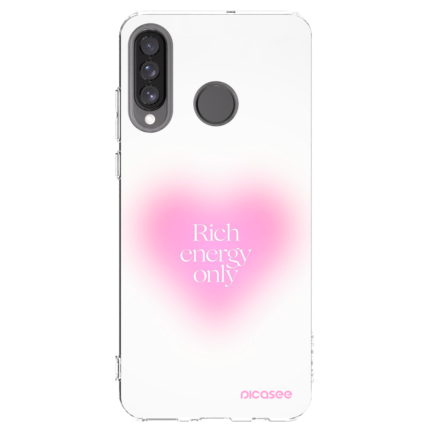 Picasee silikónový prehľadný obal pre Huawei P30 Lite - Rich Energy