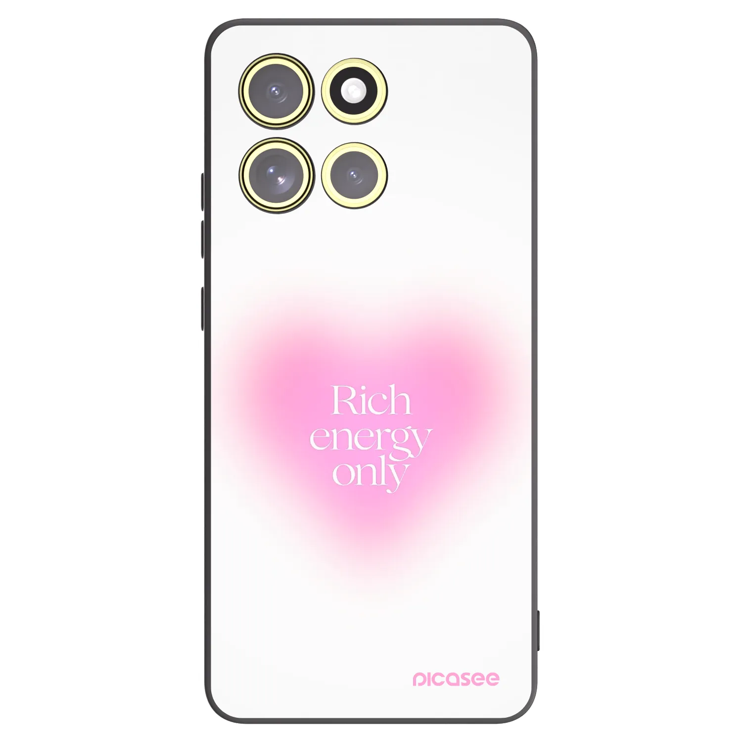Picasee silikónový čierny obal pre Motorola Moto G86 Power 5G - Rich Energy