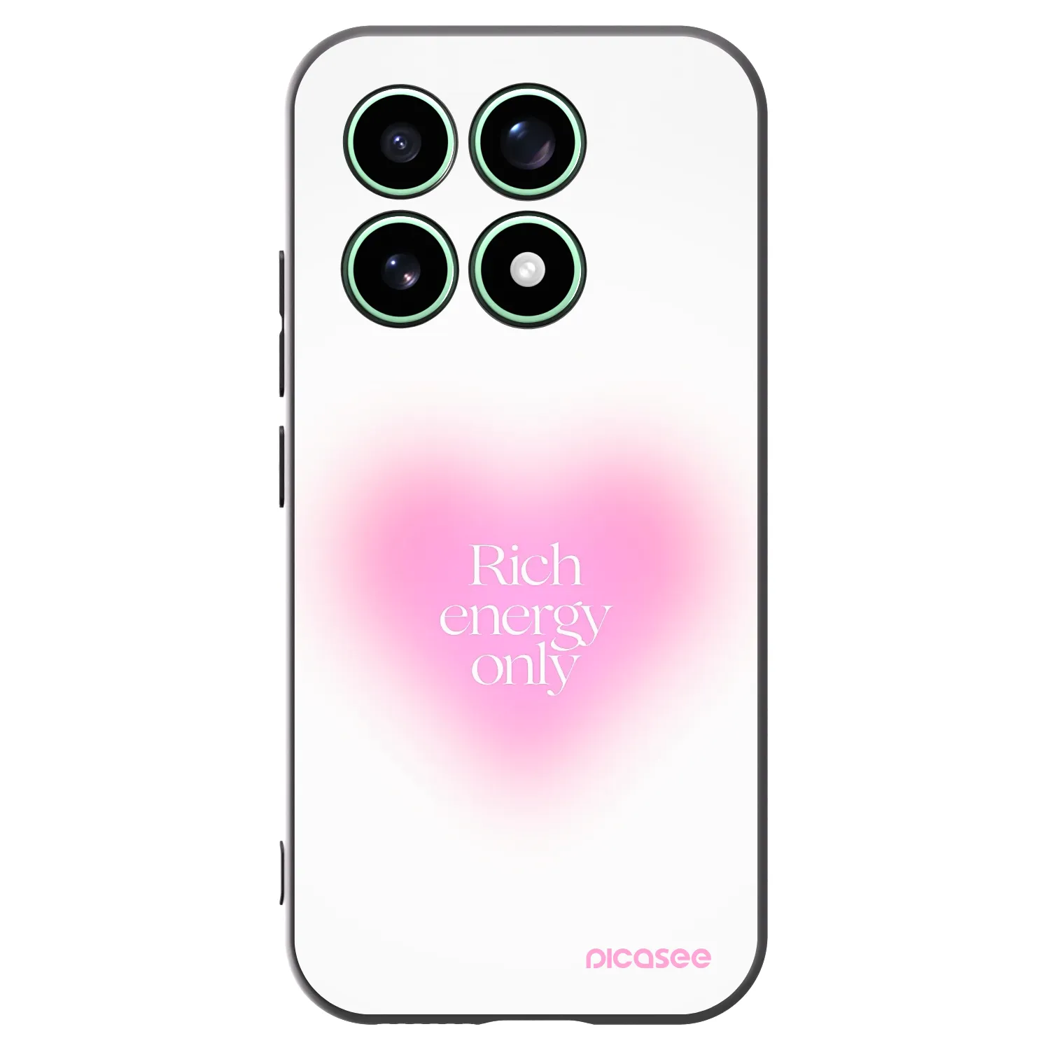 Picasee silikónový čierny obal pre Xiaomi 17 - Rich Energy