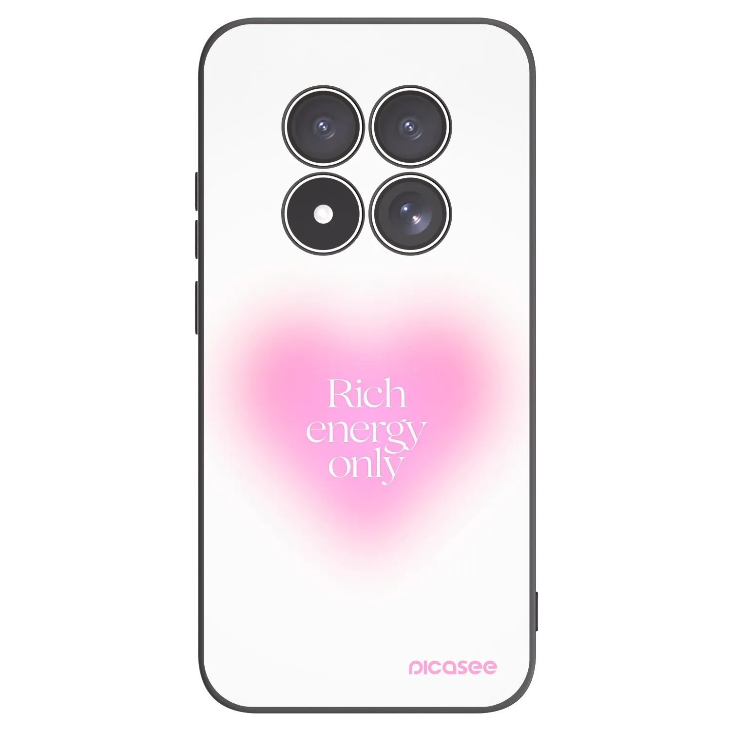 Picasee silikónový čierny obal pre Xiaomi Redmi Note 15 Pro 5G - Rich Energy