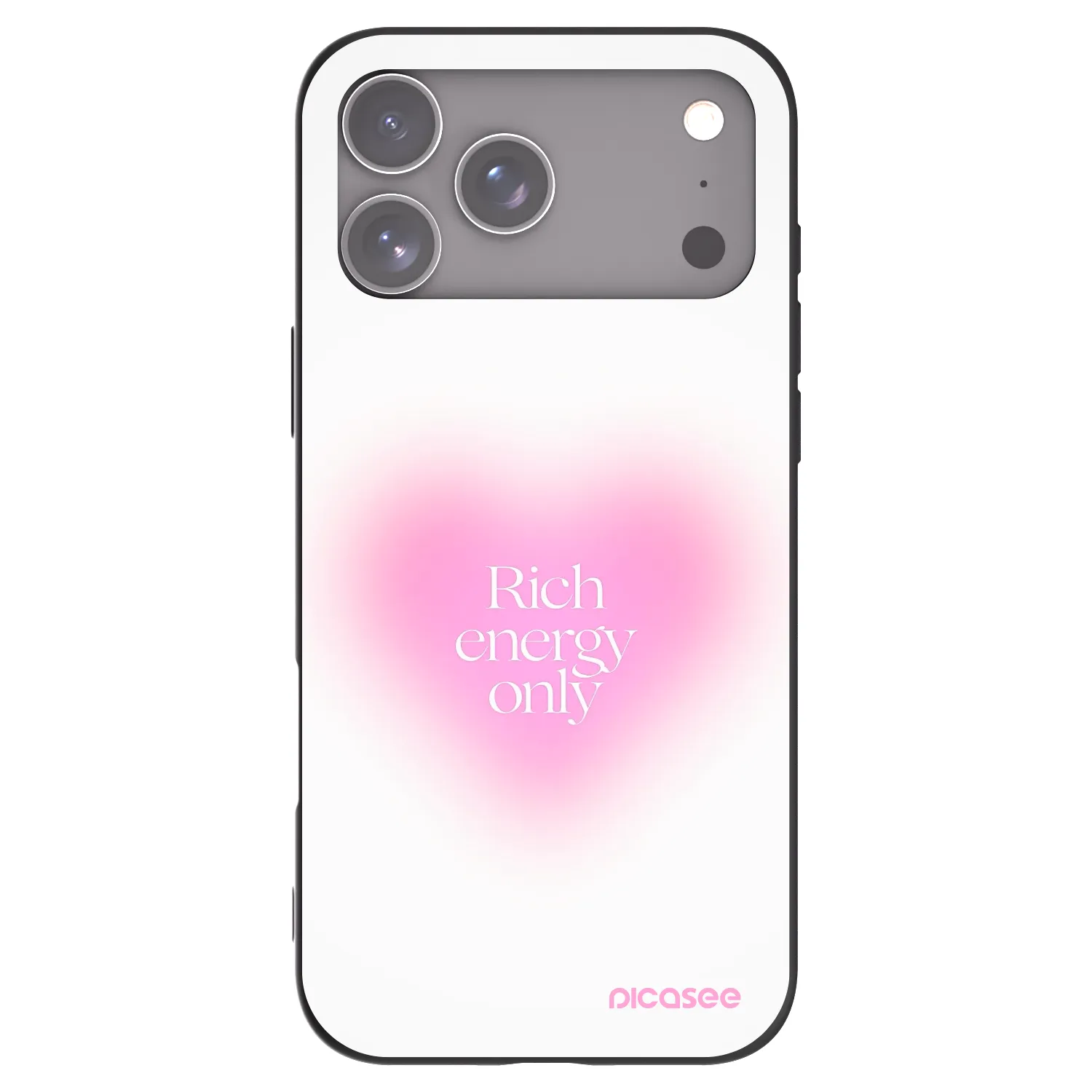 Picasee silikónový čierny obal pre Apple iPhone 18 Pro Max - Rich Energy