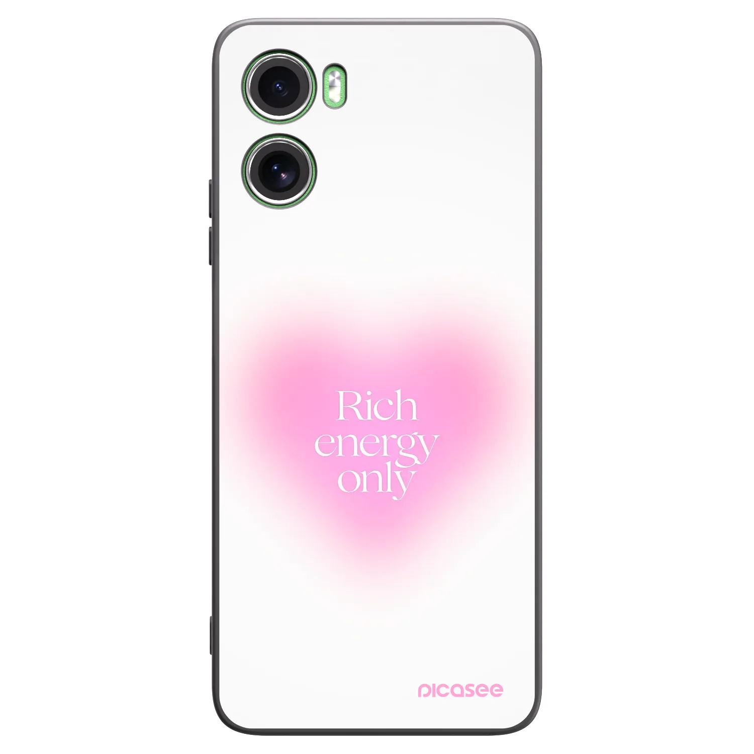 Picasee silikónový čierny obal pre Motorola Moto G06 - Rich Energy