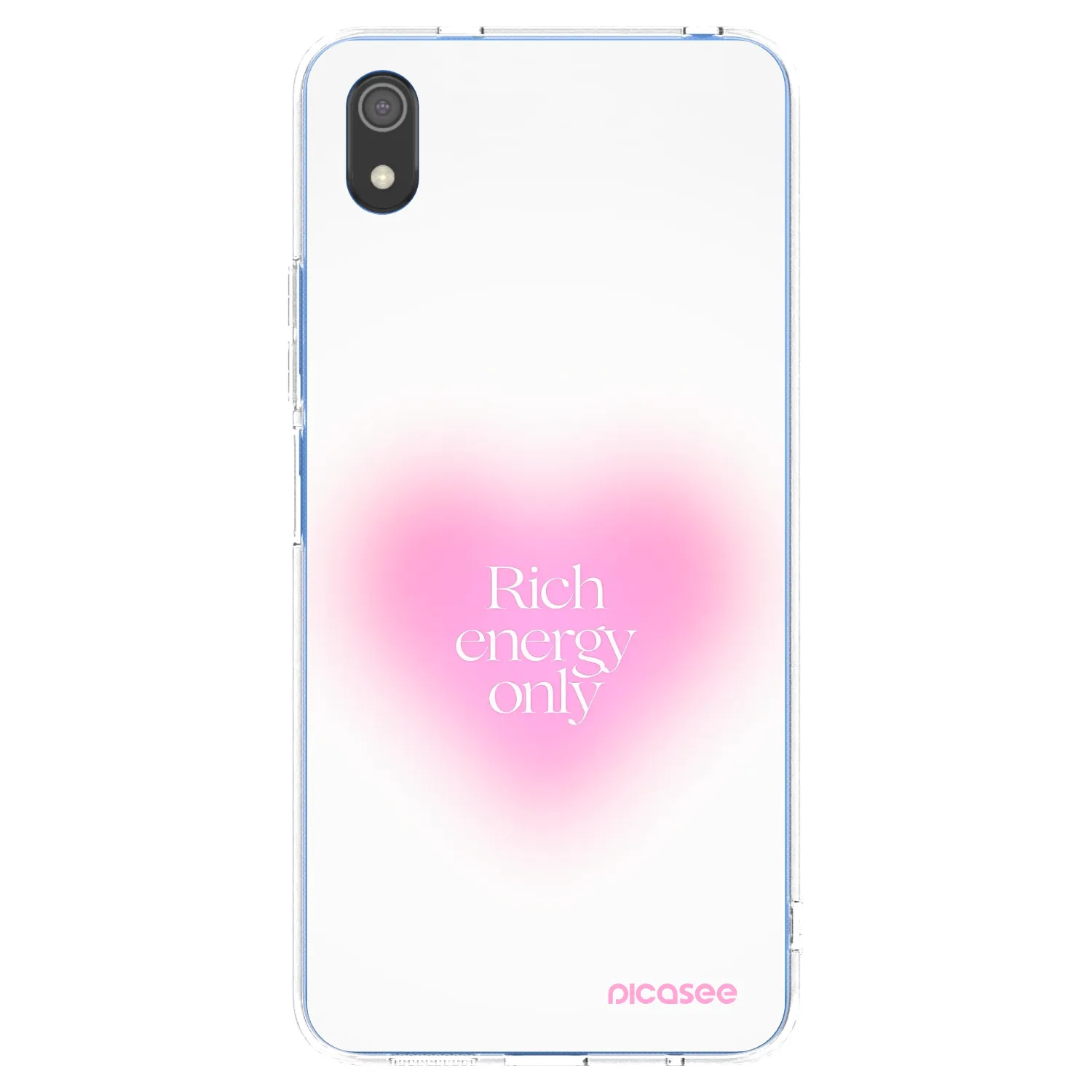 Picasee silikónový prehľadný obal pre Xiaomi Redmi 7A - Rich Energy