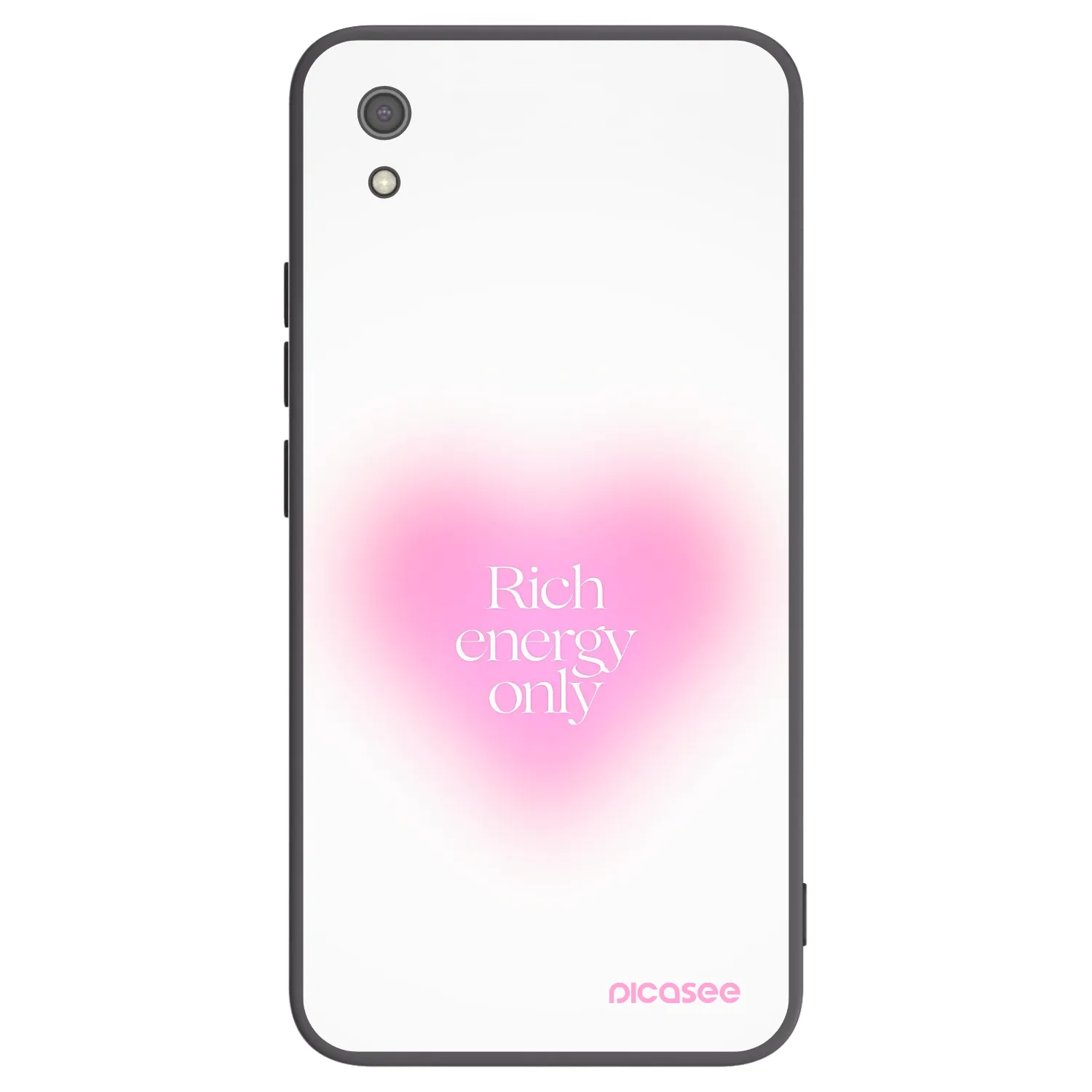 Picasee silikónový čierny obal pre Xiaomi Redmi 7A - Rich Energy