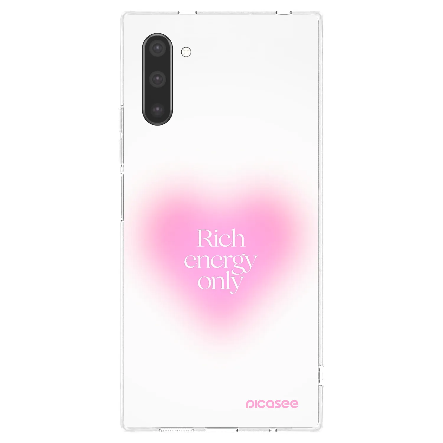 Picasee silikónový prehľadný obal pre Samsung Galaxy Note 10 N970F - Rich Energy