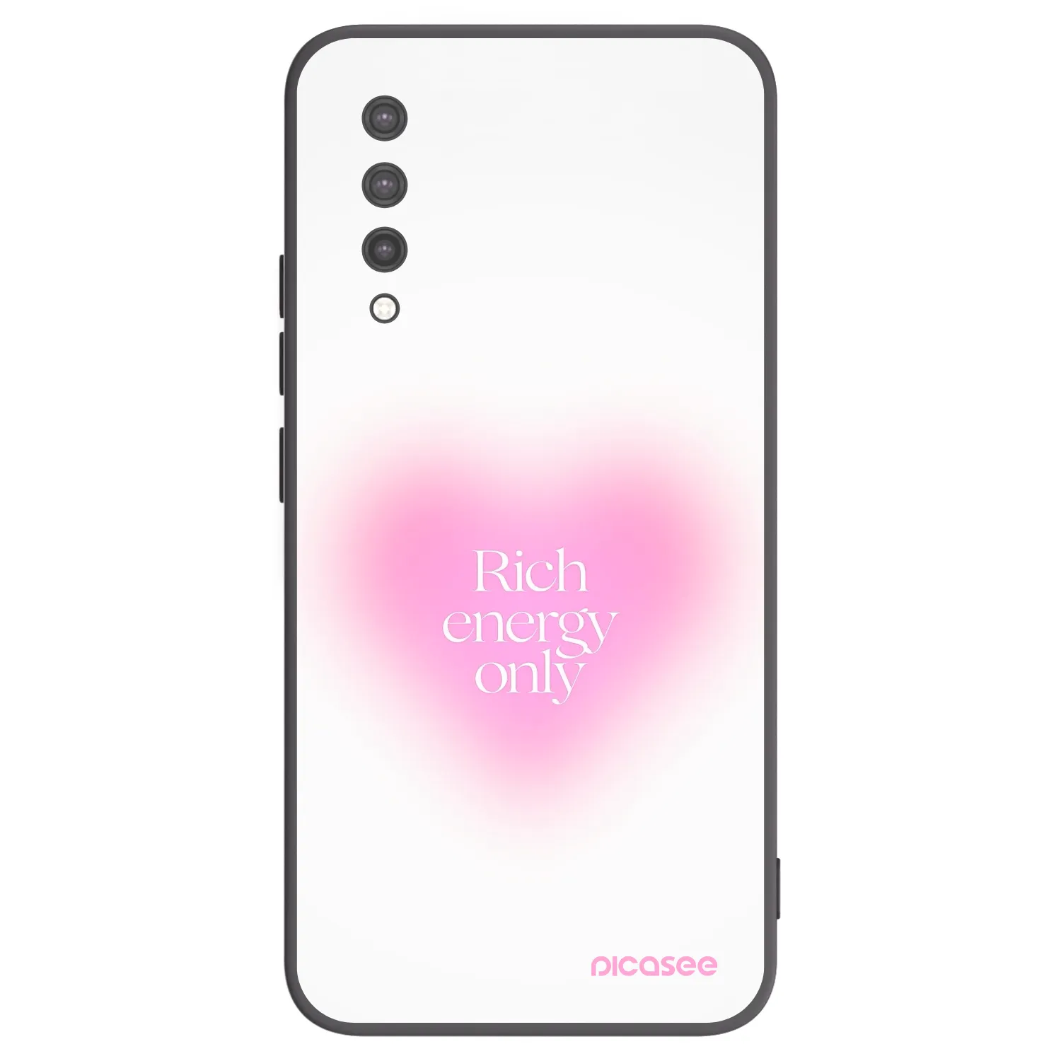 Picasee silikónový čierny obal pre Xiaomi Mi 9 Lite - Rich Energy