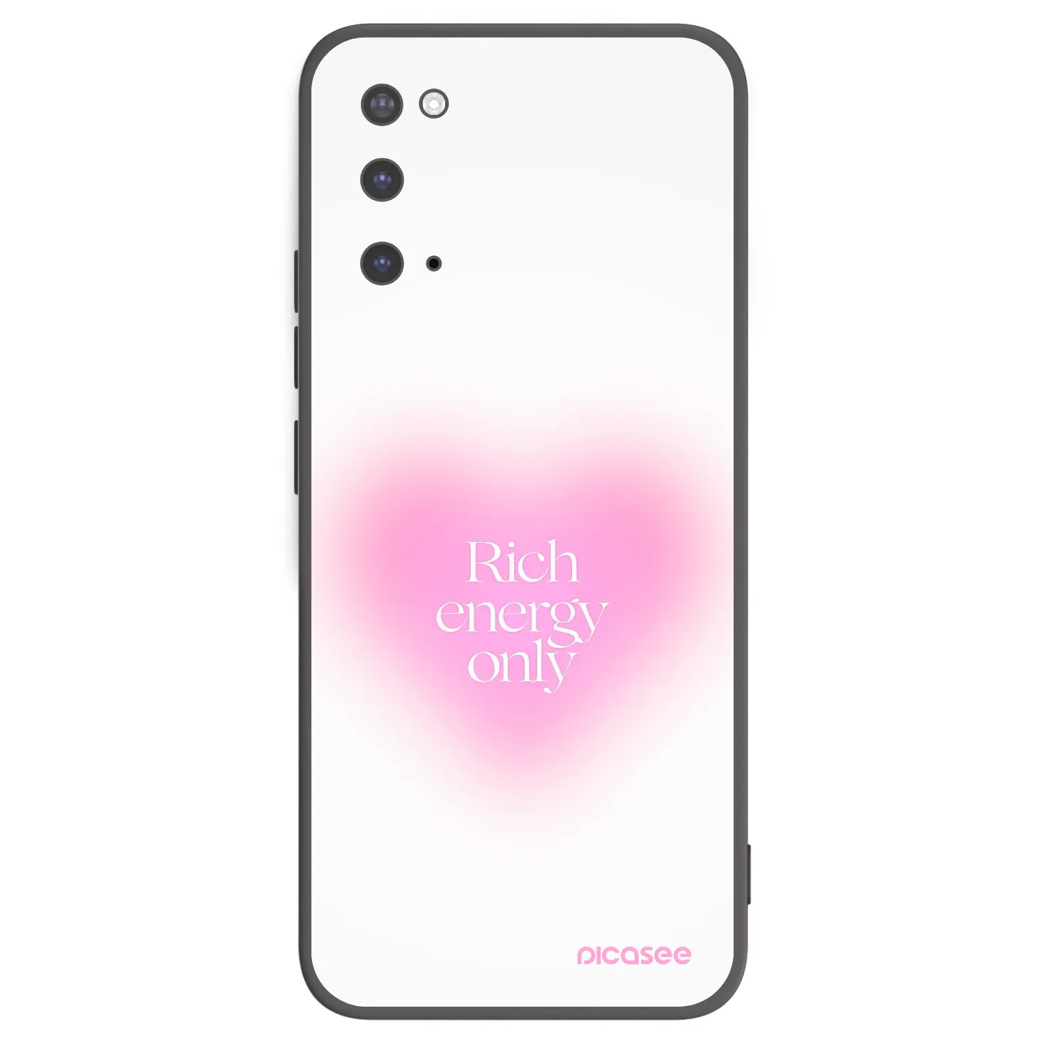 Picasee silikónový čierny obal pre Samsung Galaxy S20 G980F - Rich Energy