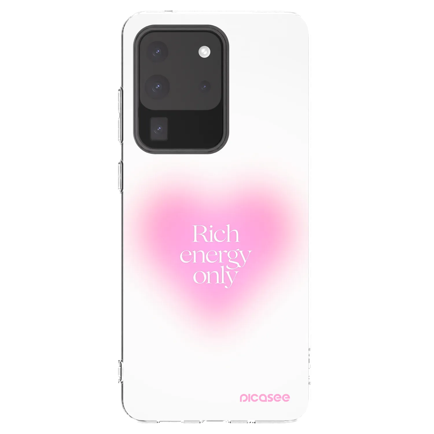 Picasee silikónový prehľadný obal pre Samsung Galaxy S20 Ultra 5G G988F - Rich Energy