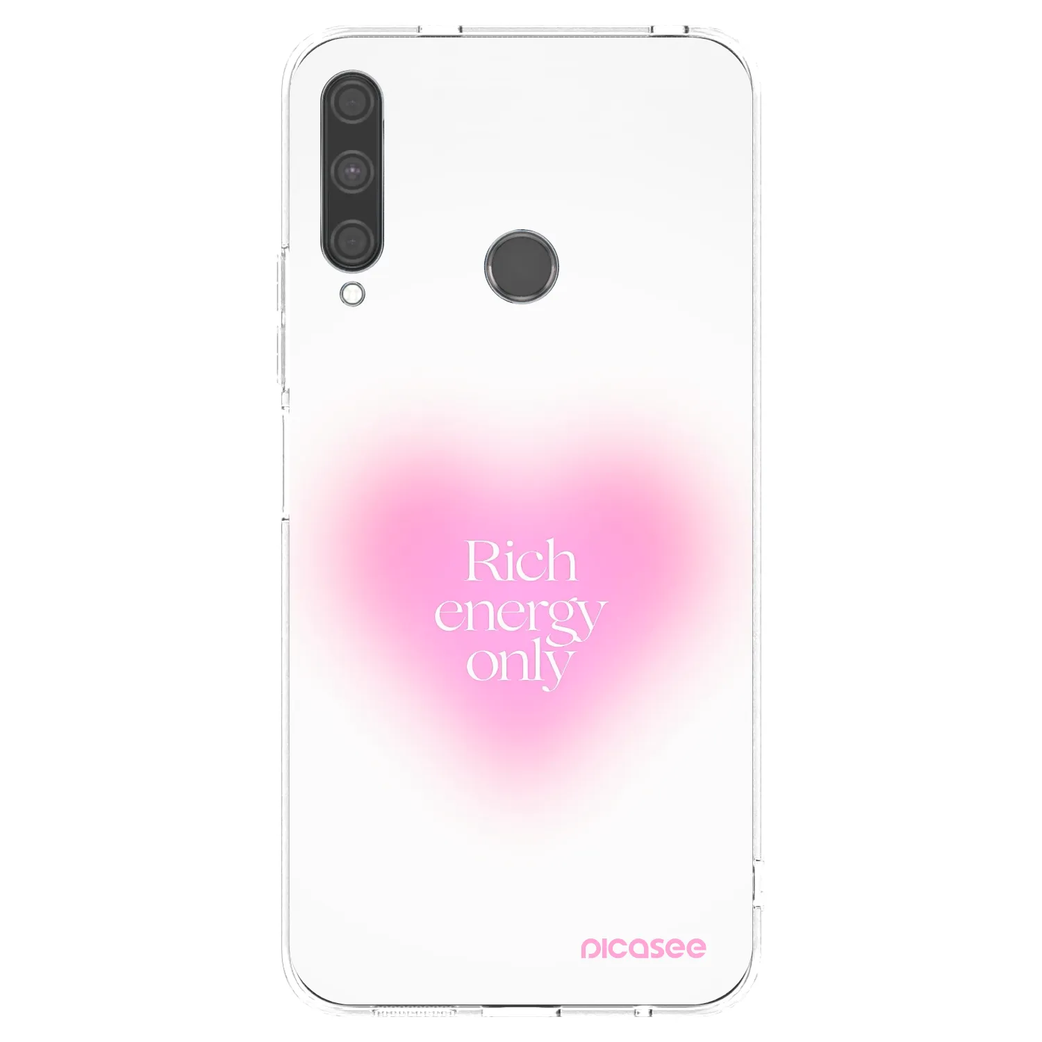 Picasee silikónový prehľadný obal pre Huawei P40 Lite E - Rich Energy
