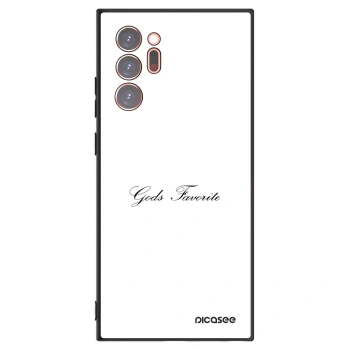 Picasee silikónový čierny obal pre Samsung Galaxy Note 20 Ultra - Gods Favorite