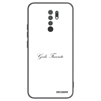 Picasee silikónový čierny obal pre Xiaomi Redmi 9 - Gods Favorite