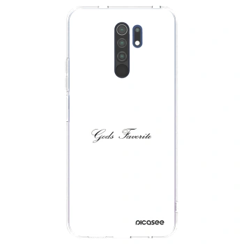 Picasee silikónový prehľadný obal pre Xiaomi Redmi 9 - Gods Favorite