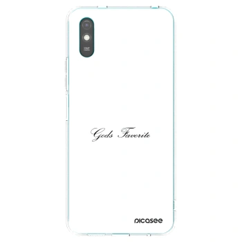 Picasee silikónový prehľadný obal pre Xiaomi Redmi 9A - Gods Favorite