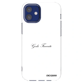 Picasee silikónový prehľadný obal pre Apple iPhone 12 mini - Gods Favorite