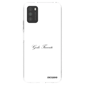 Picasee silikónový prehľadný obal pre Xiaomi Poco M3 - Gods Favorite
