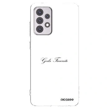 Picasee silikónový prehľadný obal pre Samsung Galaxy A52 5G A525F - Gods Favorite
