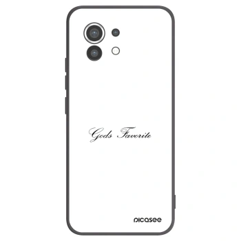 Picasee silikónový čierny obal pre Xiaomi Mi 11 - Gods Favorite