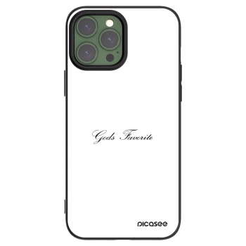 Picasee silikónový čierny obal pre Apple iPhone 13 Pro Max - Gods Favorite
