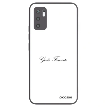 Picasee silikónový čierny obal pre Xiaomi Redmi Note 10 5G - Gods Favorite