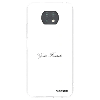 Picasee silikónový prehľadný obal pre Xiaomi Redmi Note 9T - Gods Favorite