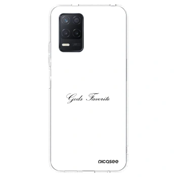 Picasee silikónový prehľadný obal pre Realme 8 5G - Gods Favorite
