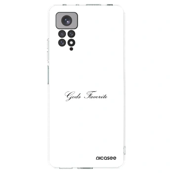 Picasee silikónový prehľadný obal pre Xiaomi Redmi Note 11 - Gods Favorite