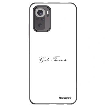 Picasee silikónový čierny obal pre Xiaomi Redmi Note 11S 4G - Gods Favorite