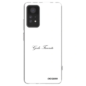 Picasee silikónový prehľadný obal pre Xiaomi Redmi Note 11 Pro 5G - Gods Favorite