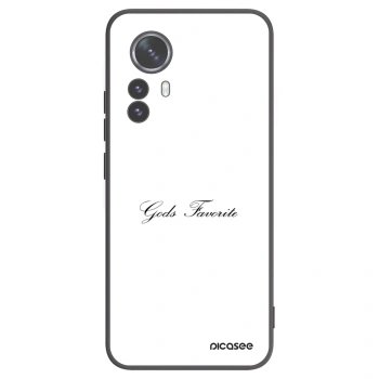 Picasee silikónový čierny obal pre Xiaomi 12 Pro - Gods Favorite