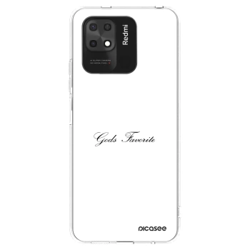 Picasee silikónový prehľadný obal pre Xiaomi Redmi 10C - Gods Favorite