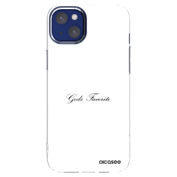 Picasee silikónový prehľadný obal pre Apple iPhone 14 Plus - Gods Favorite
