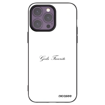 Picasee silikónový čierny obal pre Apple iPhone 14 Pro Max - Gods Favorite