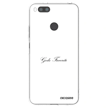 Picasee silikónový prehľadný obal pre Xiaomi Redmi A1 - Gods Favorite
