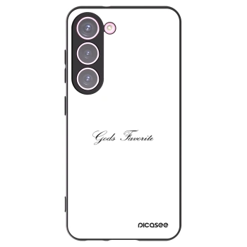 Picasee silikónový čierny obal pre Samsung Galaxy S23 5G - Gods Favorite
