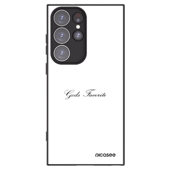 Picasee silikónový čierny obal pre Samsung Galaxy S23 Ultra 5G - Gods Favorite