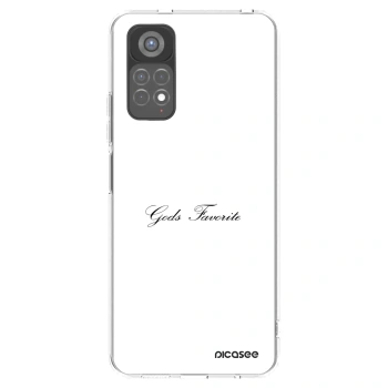 Picasee silikónový prehľadný obal pre Xiaomi Redmi Note 11S 5G - Gods Favorite