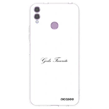 Picasee silikónový prehľadný obal pre Honor 8X - Gods Favorite