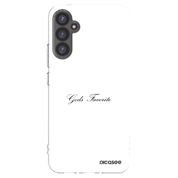 Picasee silikónový prehľadný obal pre Samsung Galaxy A34 5G A346B - Gods Favorite