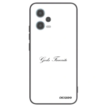 Picasee silikónový čierny obal pre Xiaomi Redmi Note 12 5G - Gods Favorite