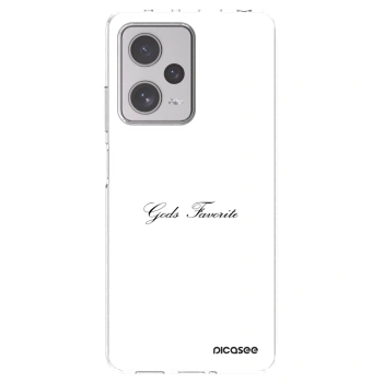 Picasee silikónový prehľadný obal pre Xiaomi Redmi Note 12 Pro+ 5G - Gods Favorite